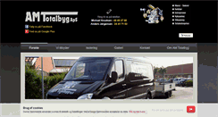 Desktop Screenshot of amtotalbyg.dk